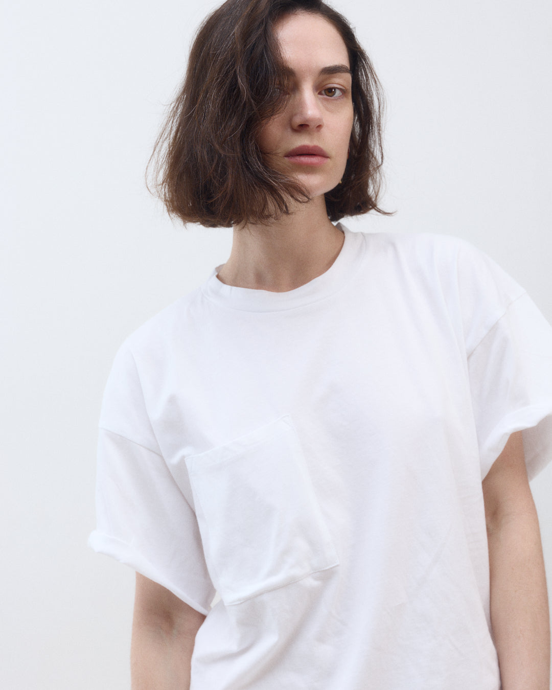 ALICIA SHORT SLEEVES WHITE