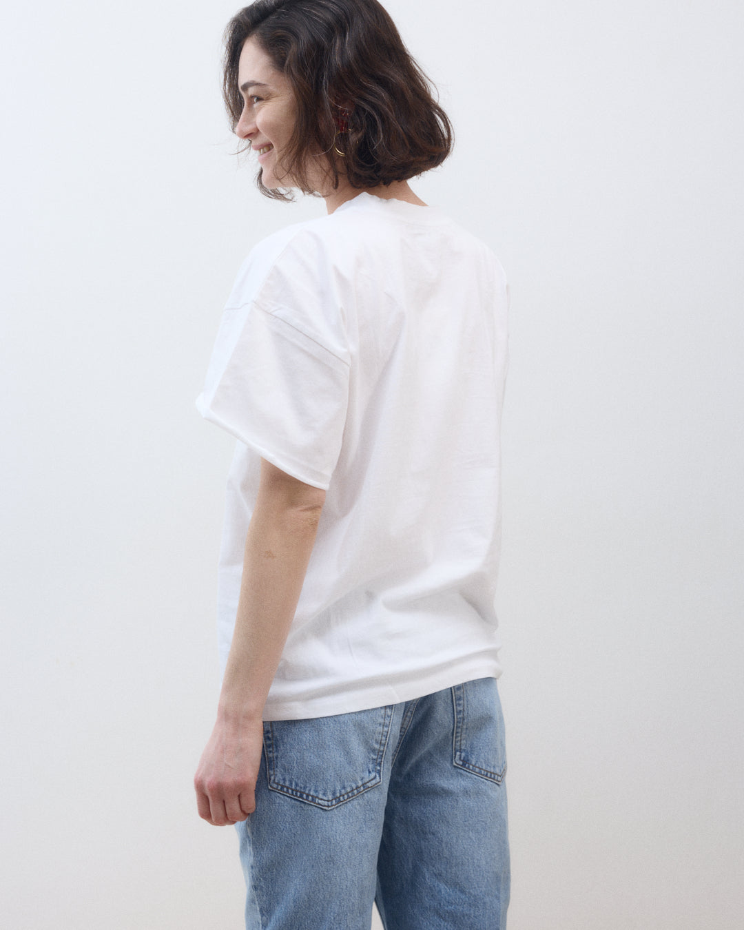 ALICIA SHORT SLEEVES WHITE