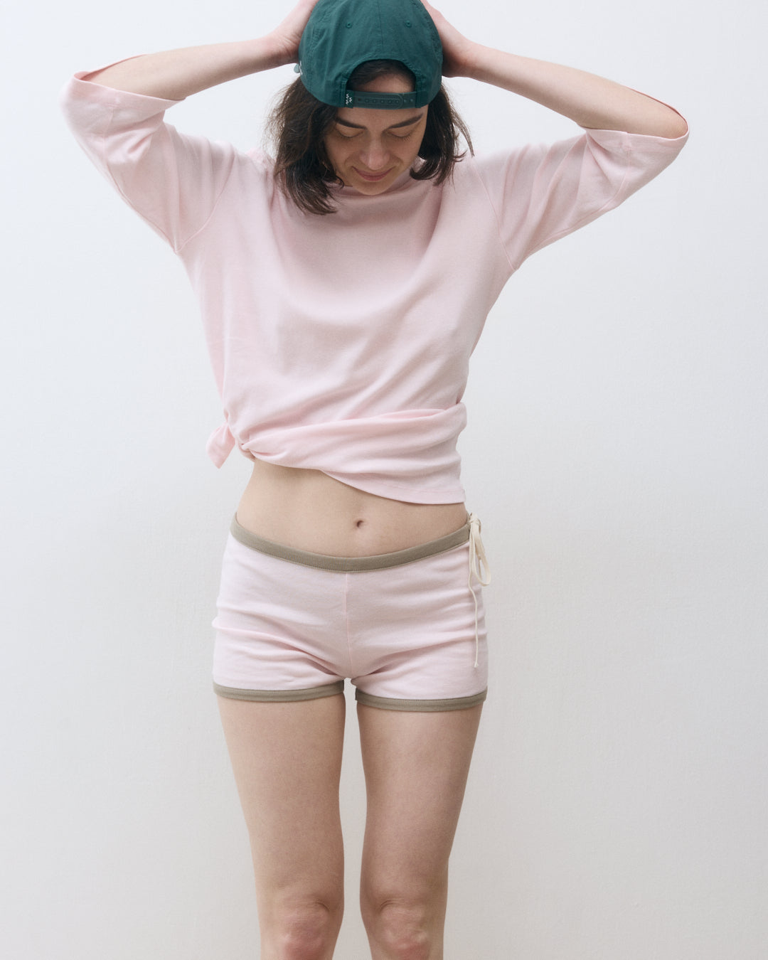 LEON SHORTS BABY PINK