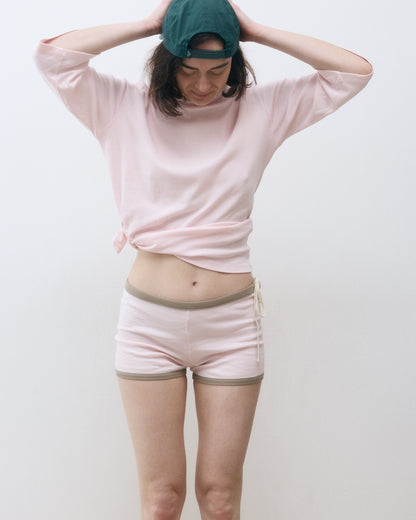 LEON SHORTS BABY PINK