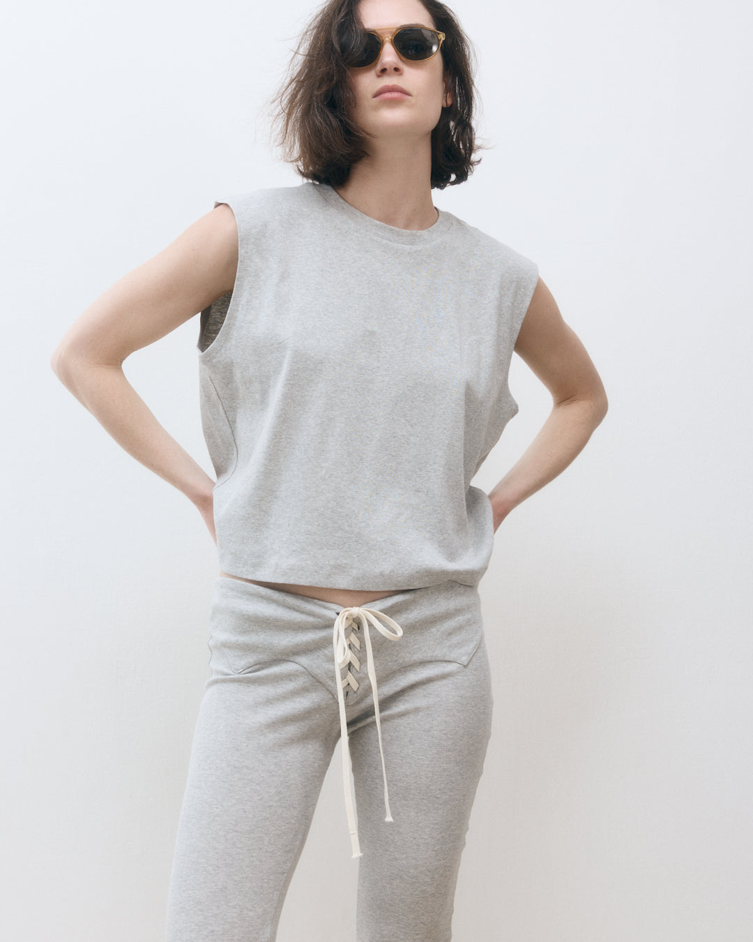 CRISTINA PANTS CLOUD GREY