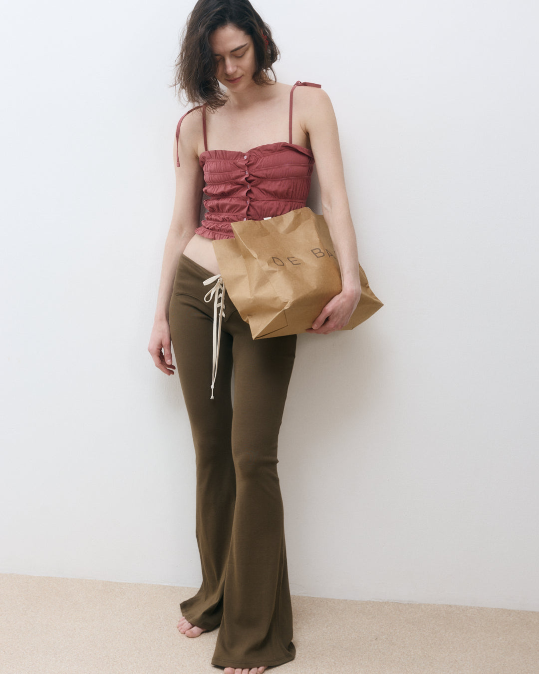 CRISTINA PANTS CHOCOLATE