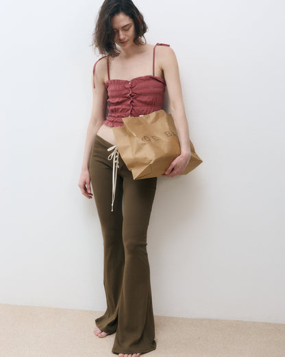 CRISTINA PANTS CHOCOLATE