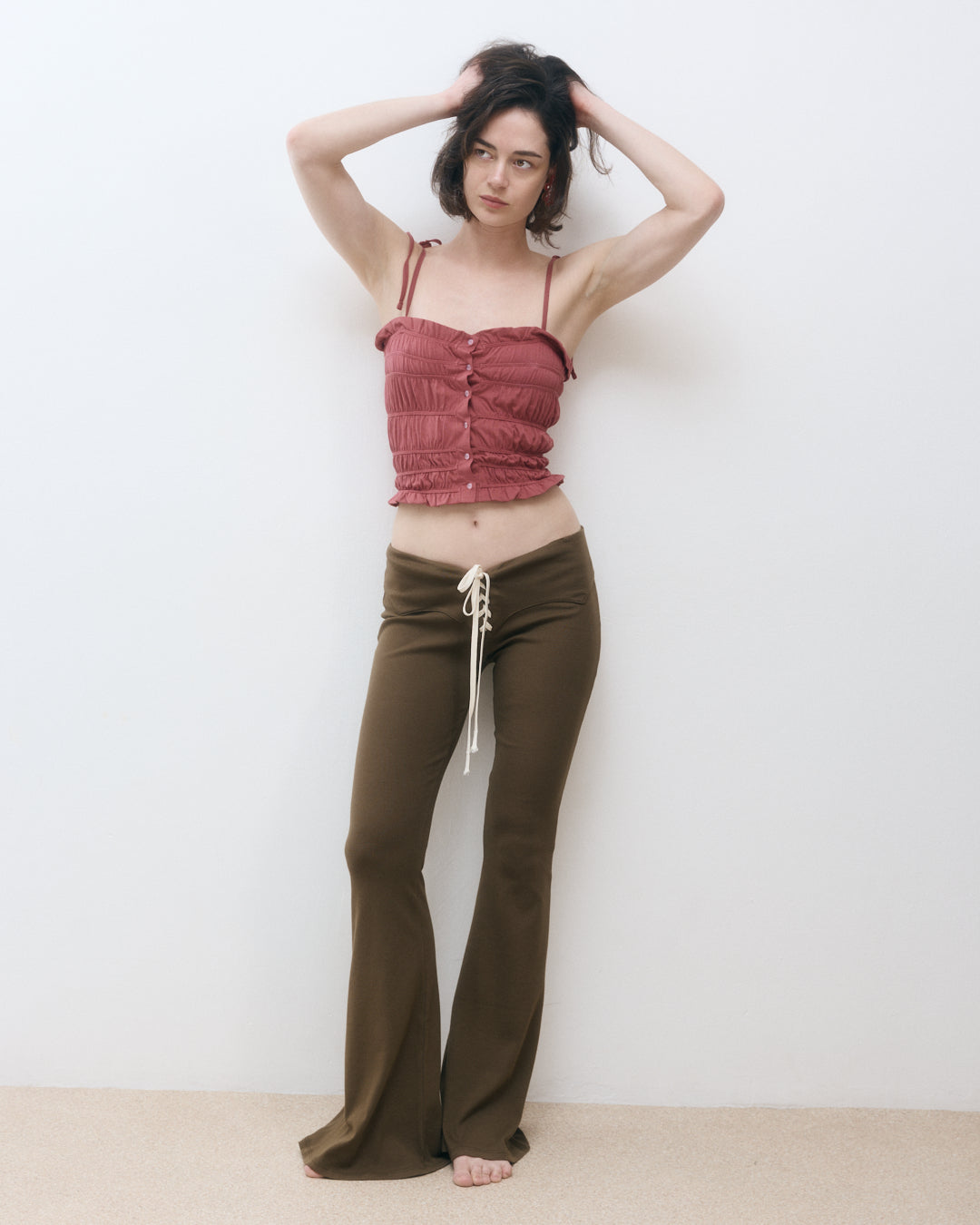 CRISTINA PANTS CHOCOLATE