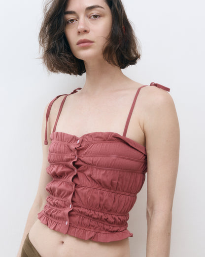 MYRIAM TOP SMOKY ROSE