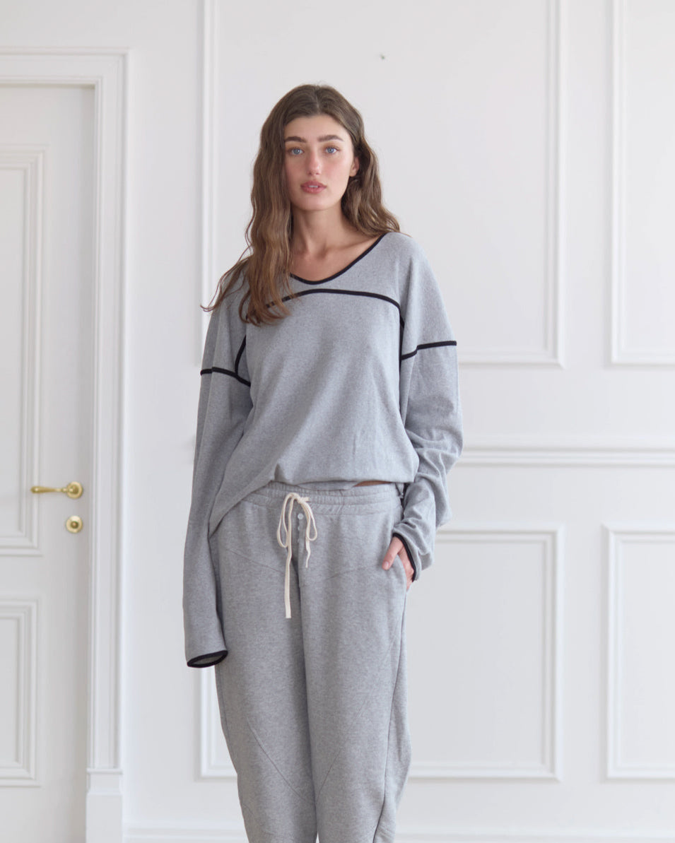 LUCKY SHIRT AMERICAN GREY