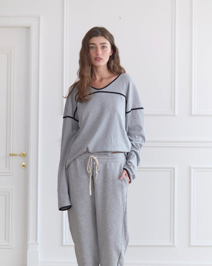 LUCKY SHIRT AMERICAN GREY