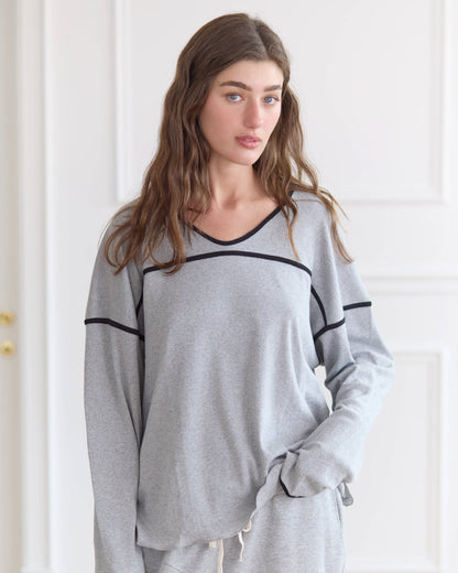 LUCKY SHIRT AMERICAN GREY