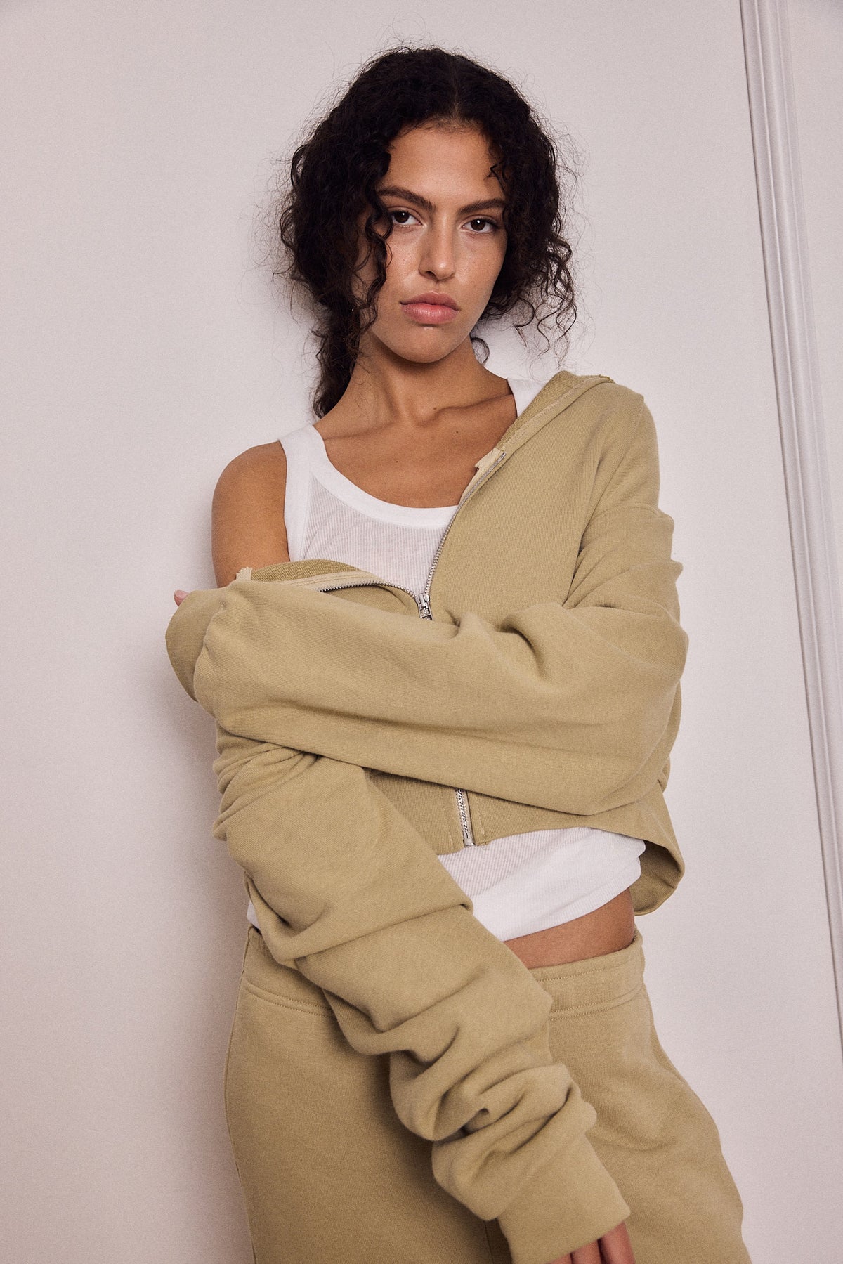MIKEY ZIP HOODIE BAMBOO