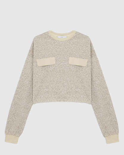 CERA SWEATER CREAMY BROWN