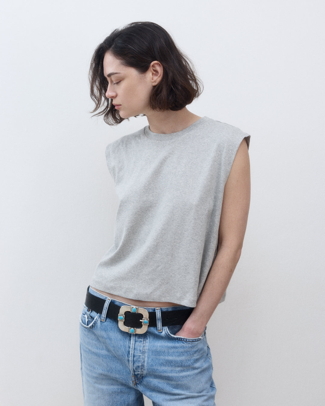 LIA TANK CLOUD GREY