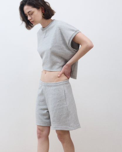 ROZA TOP AMERICAN GREY