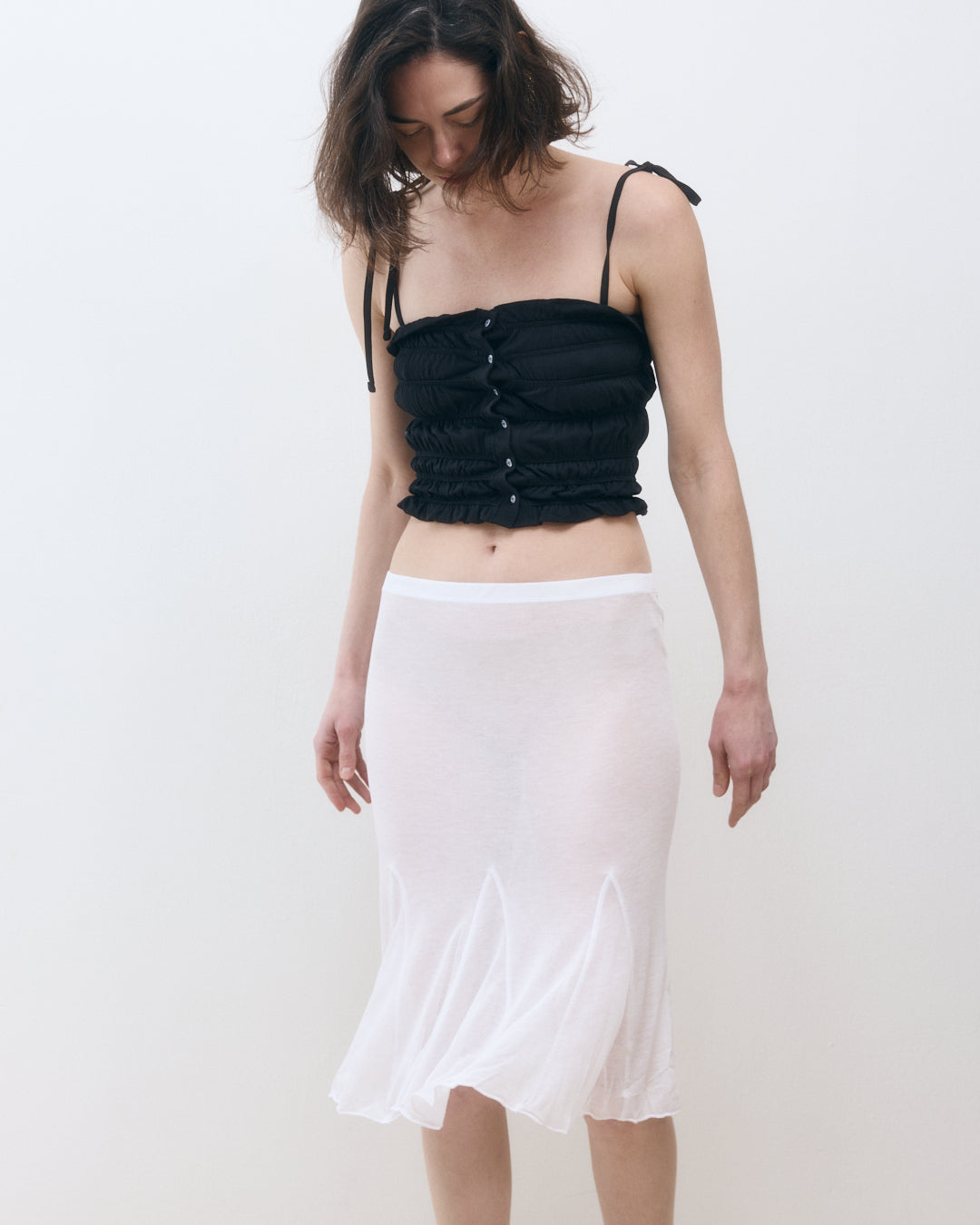 LOUIS SKIRT WHITE