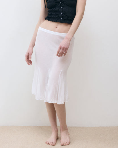 LOUIS SKIRT WHITE