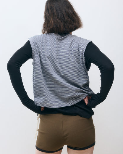LEON SHORTS SMOKY BROWN