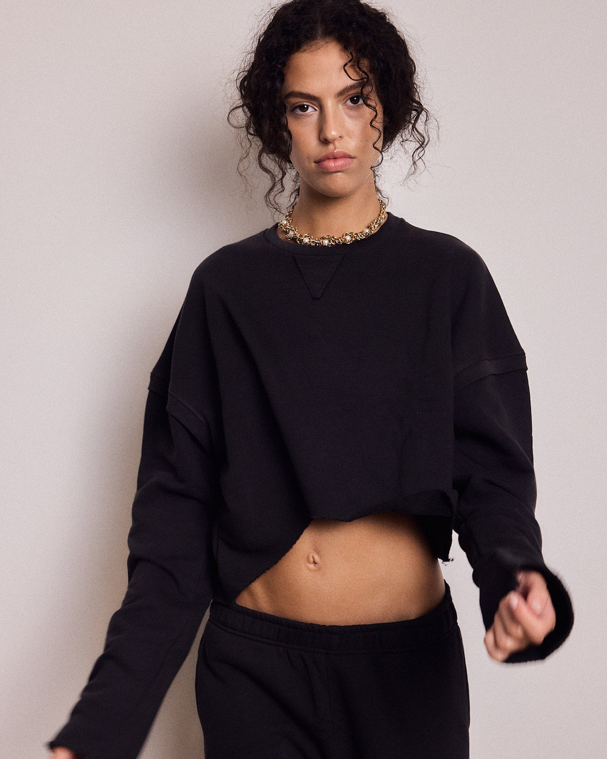 OFER TOP EASY BLACK