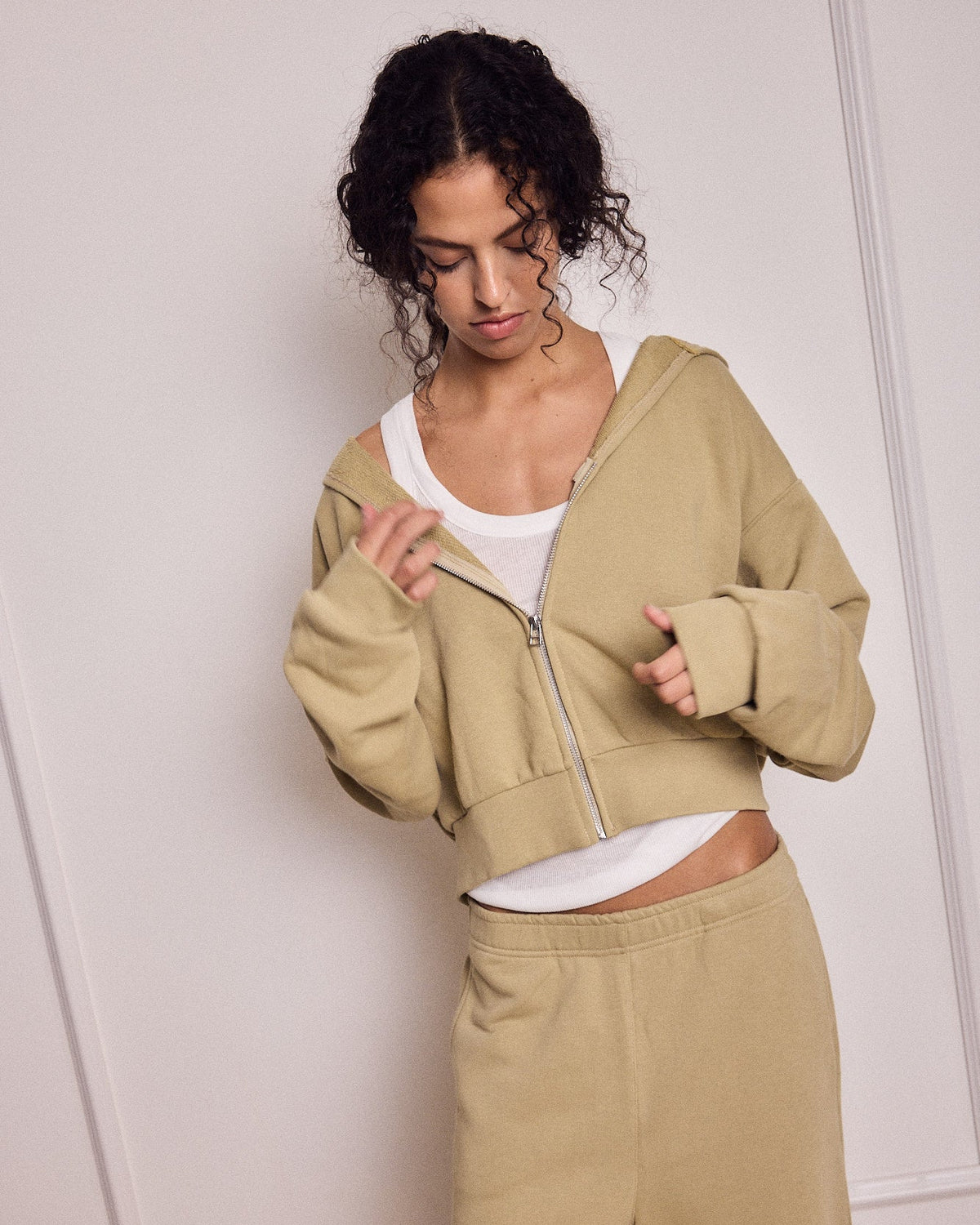 MIKEY ZIP HOODIE BAMBOO