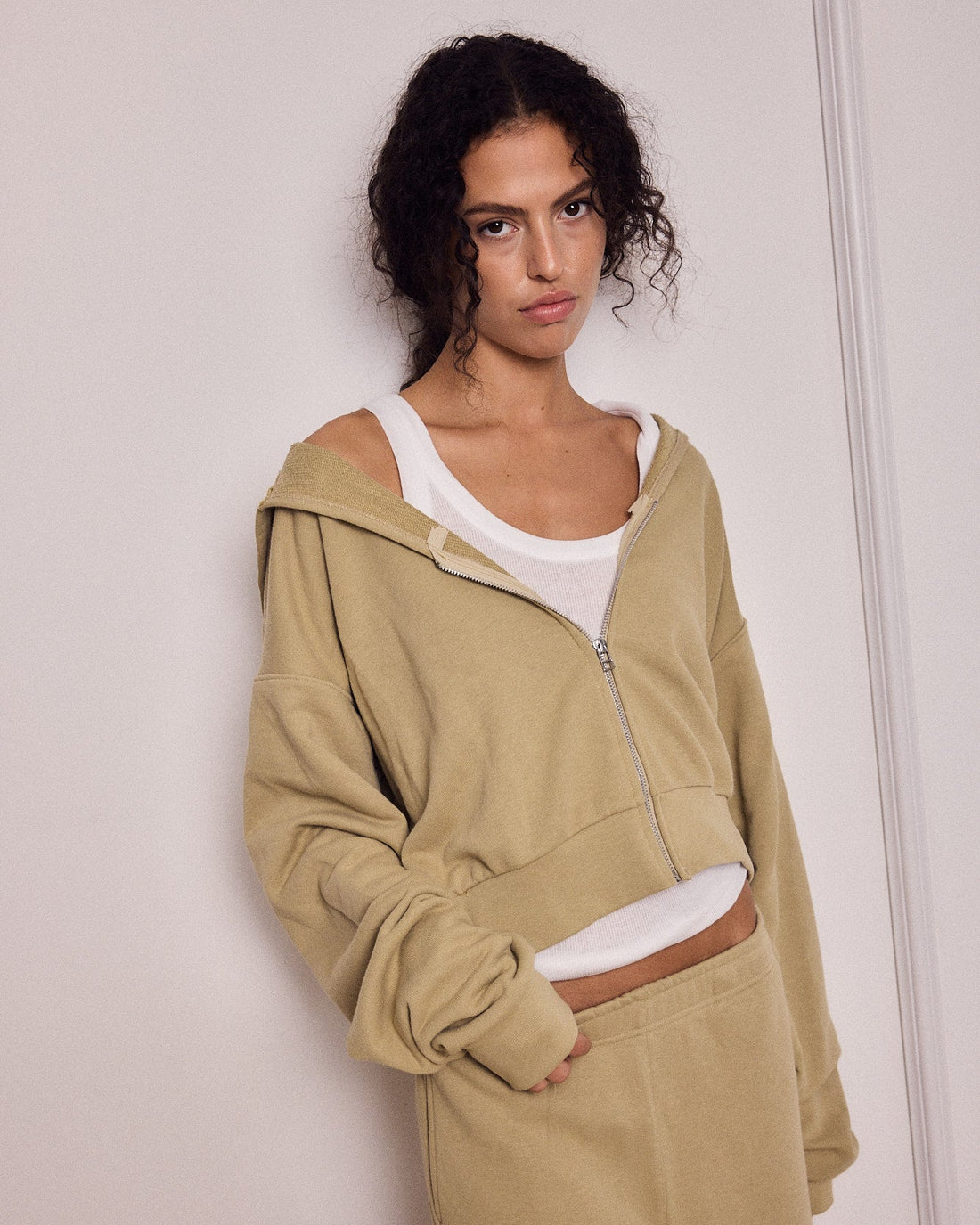 MIKEY ZIP HOODIE BAMBOO