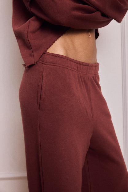 MATAN PANTS BURGUNDY