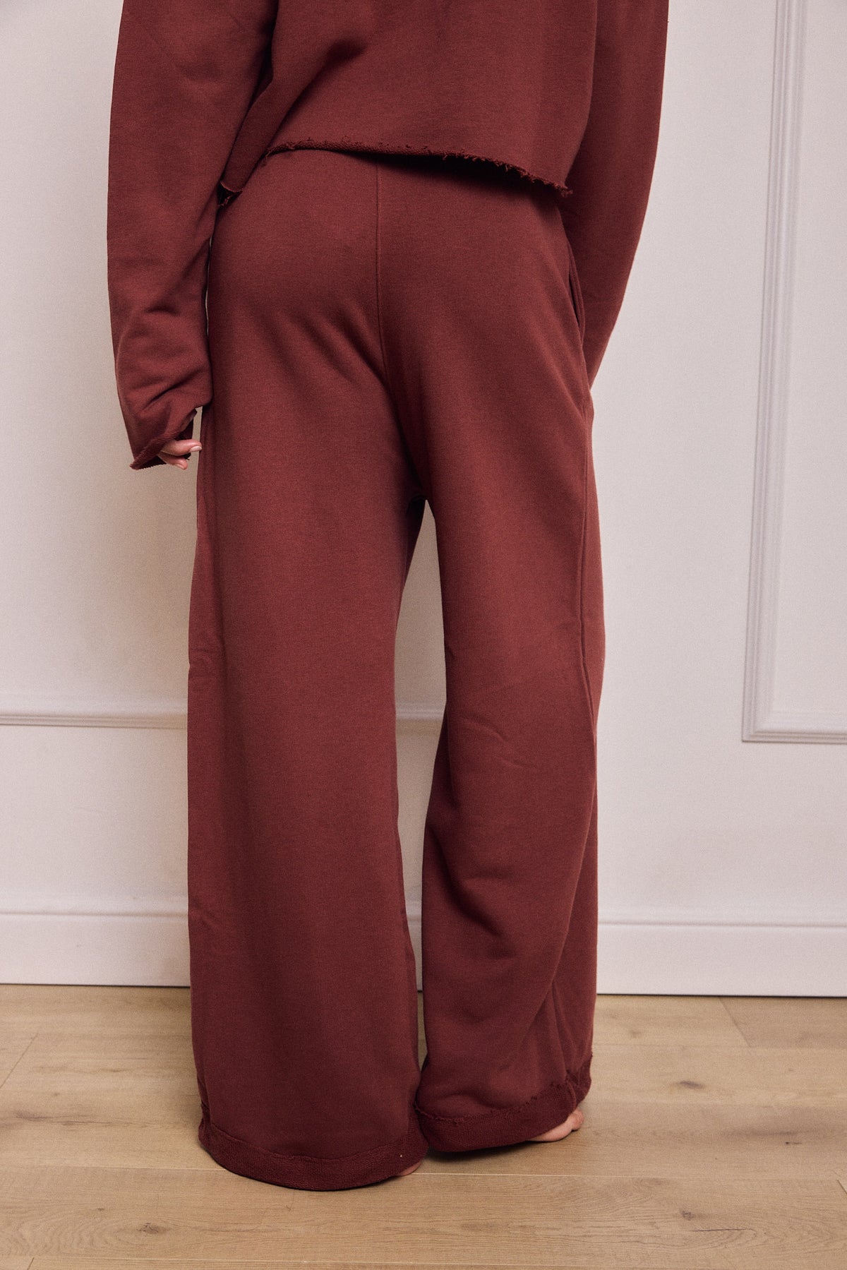 MATAN PANTS BURGUNDY