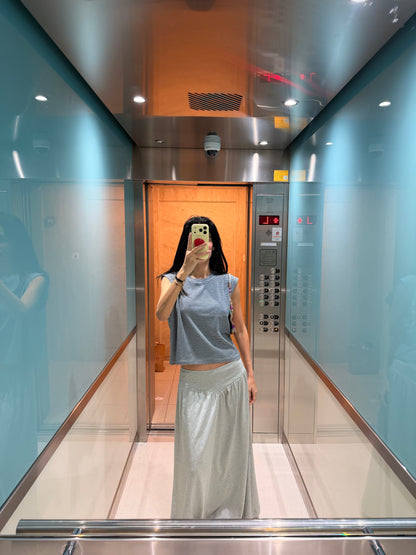 DONNA SKIRT CLOUD GREY