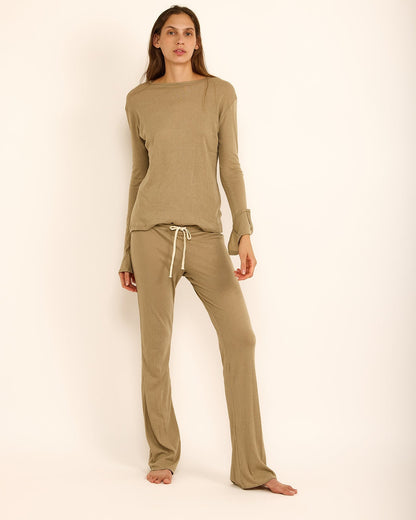 NINA PANTS TAUPE