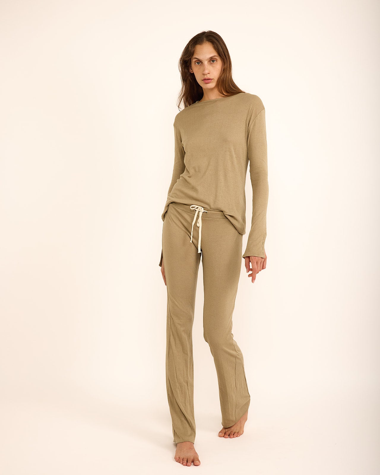 NINA PANTS TAUPE