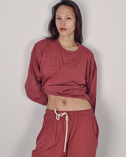 ALICE SMOKY ROSE LONG SLEEVES