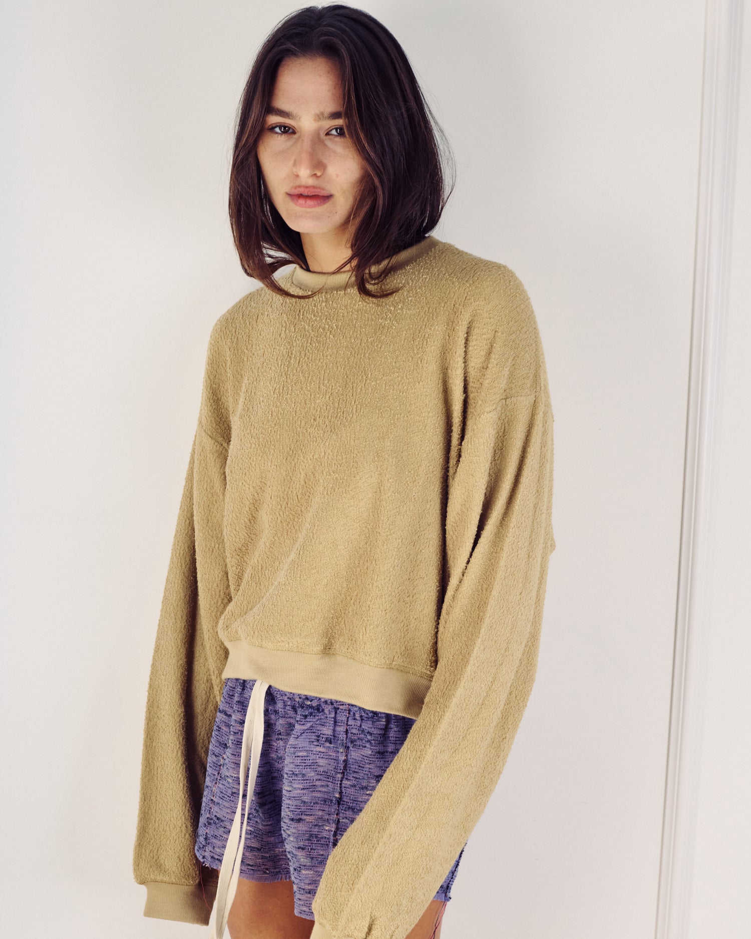 ALBA WIDE SWEATSHIRT BAMBOO