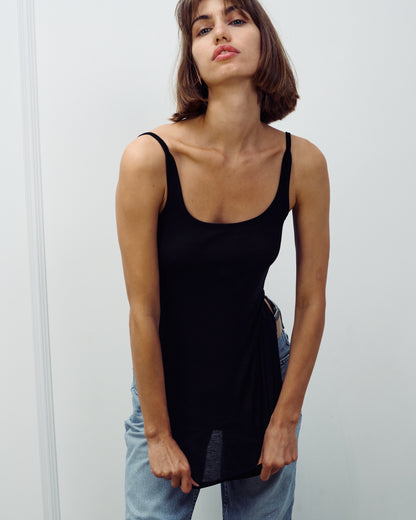 TONI TANK BLACK