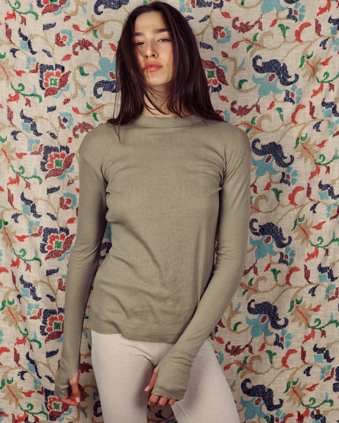 MILA TEE TAUPE