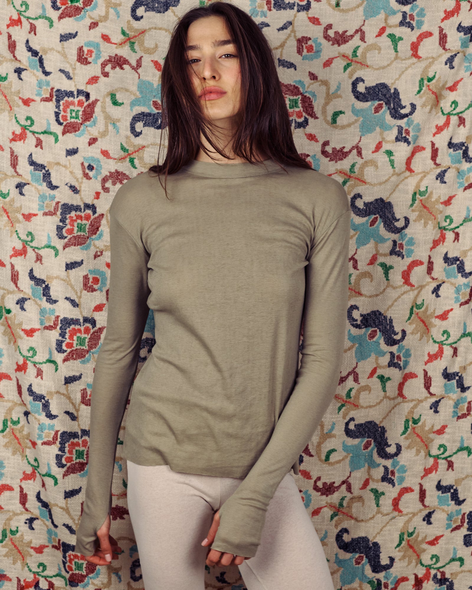 MILA TEE TAUPE
