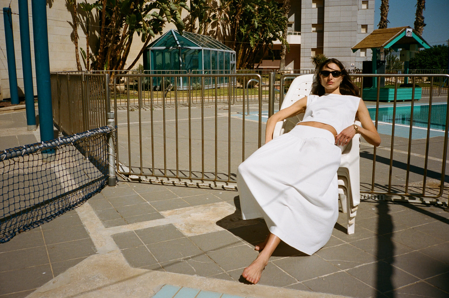 DONNA SKIRT WHITE