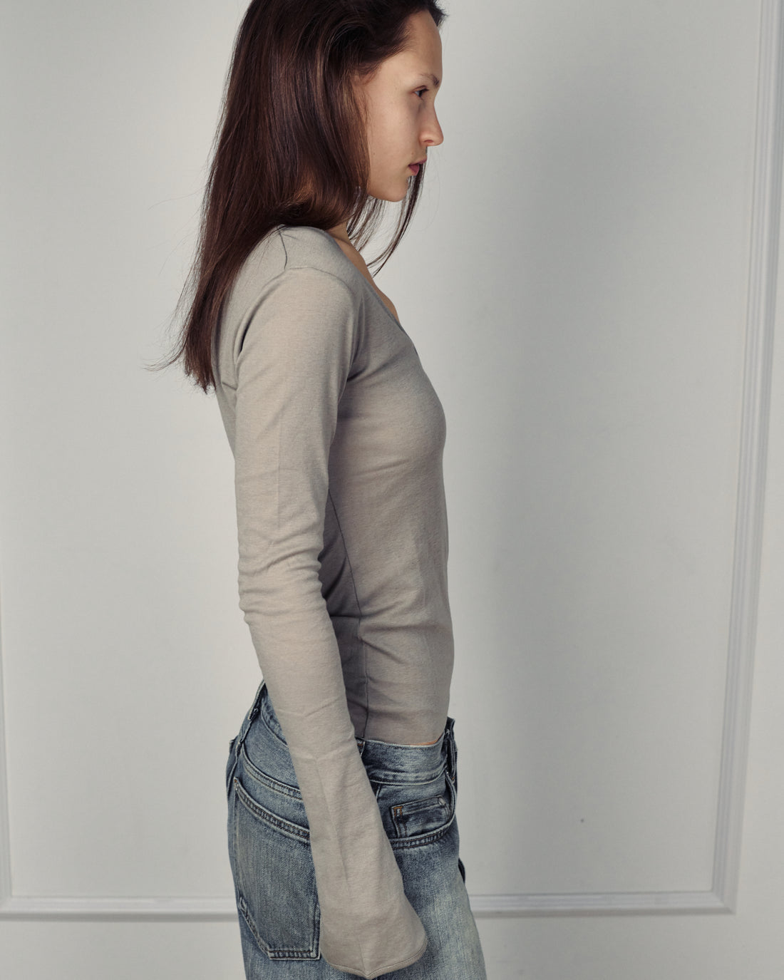 RAIN CHELSEA GREY SHIRT