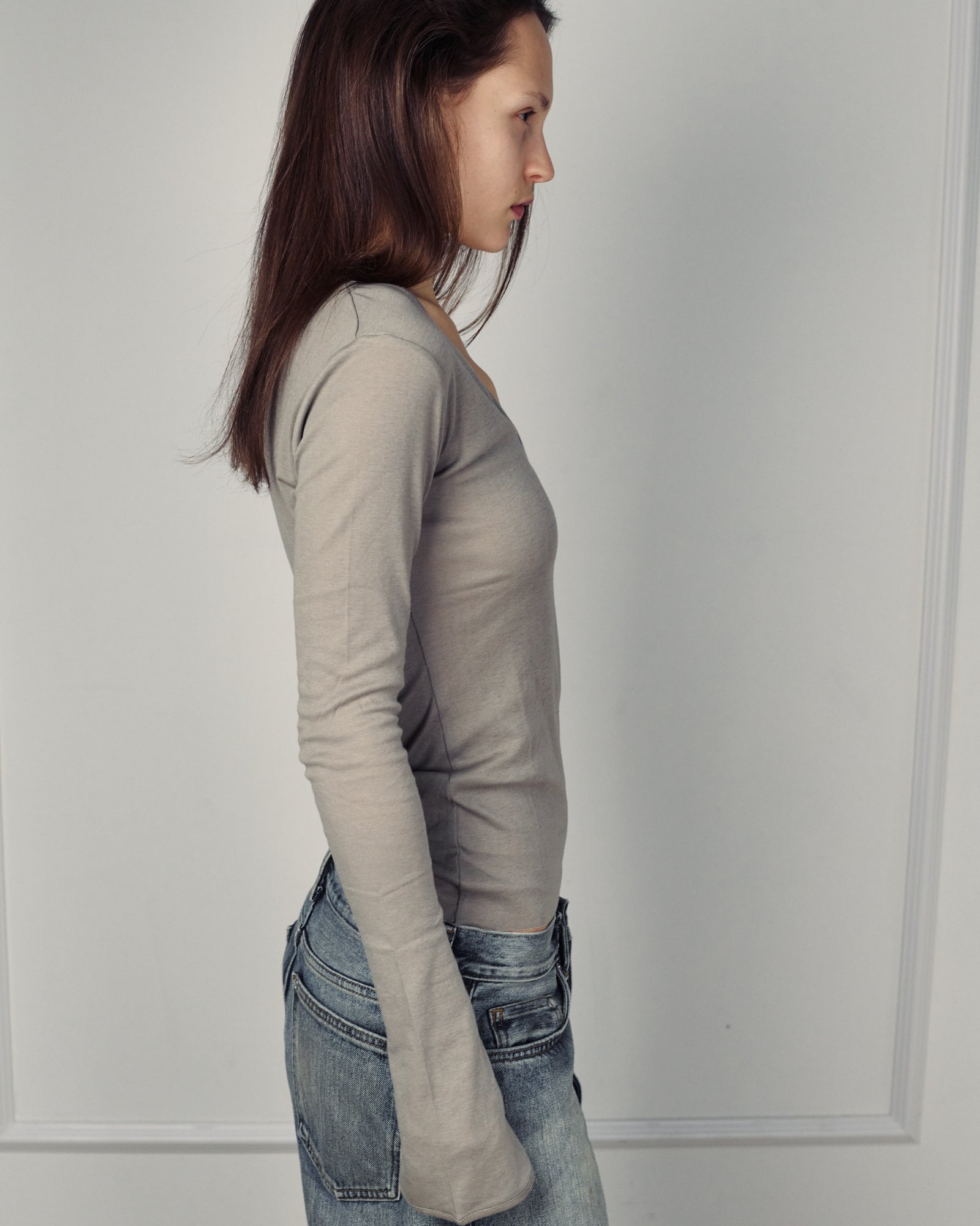 RAIN CHELSEA GREY SHIRT