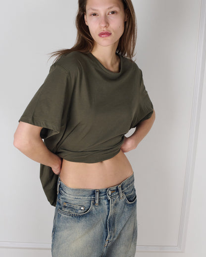 BEN UNISEX TEE OLIVE