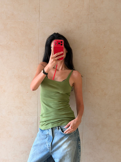 TONI TANK OLIVE