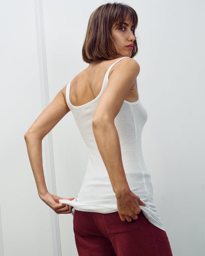 TONI TANK WHITE