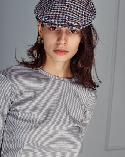 RICH GREY STRIPES TEE