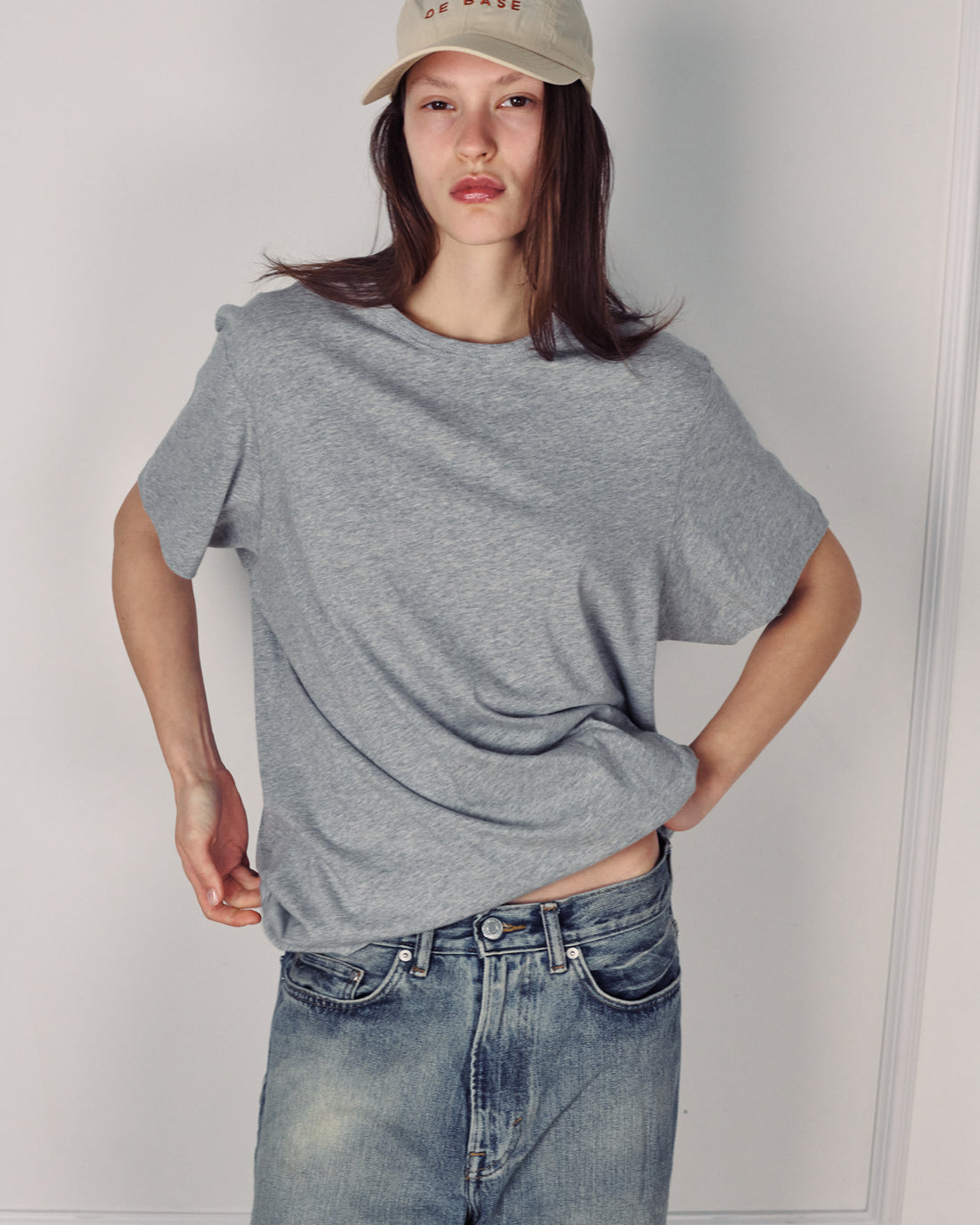 BEN TEE AMERICAN GREY