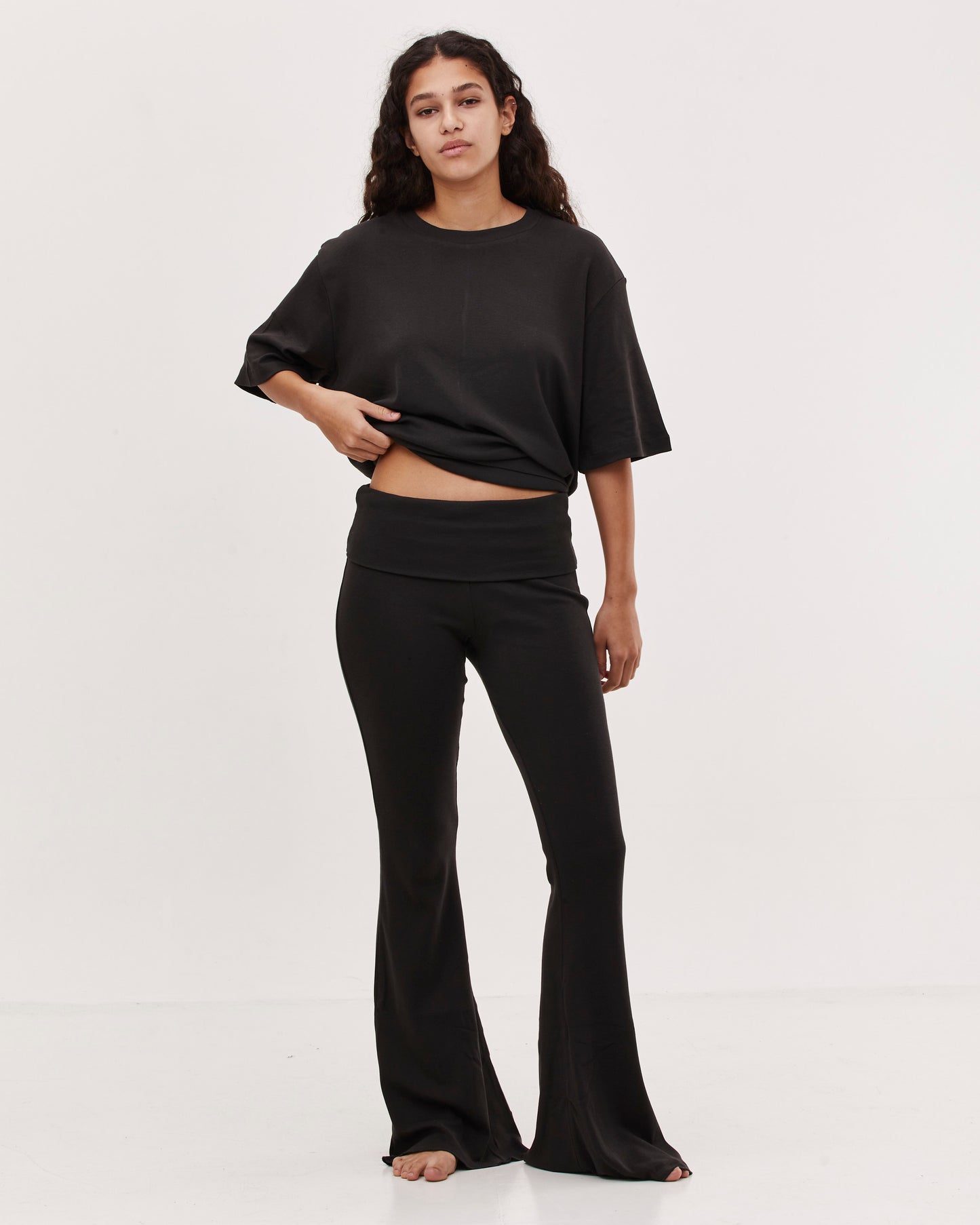 OLIVIA PANTS EASY BLACK