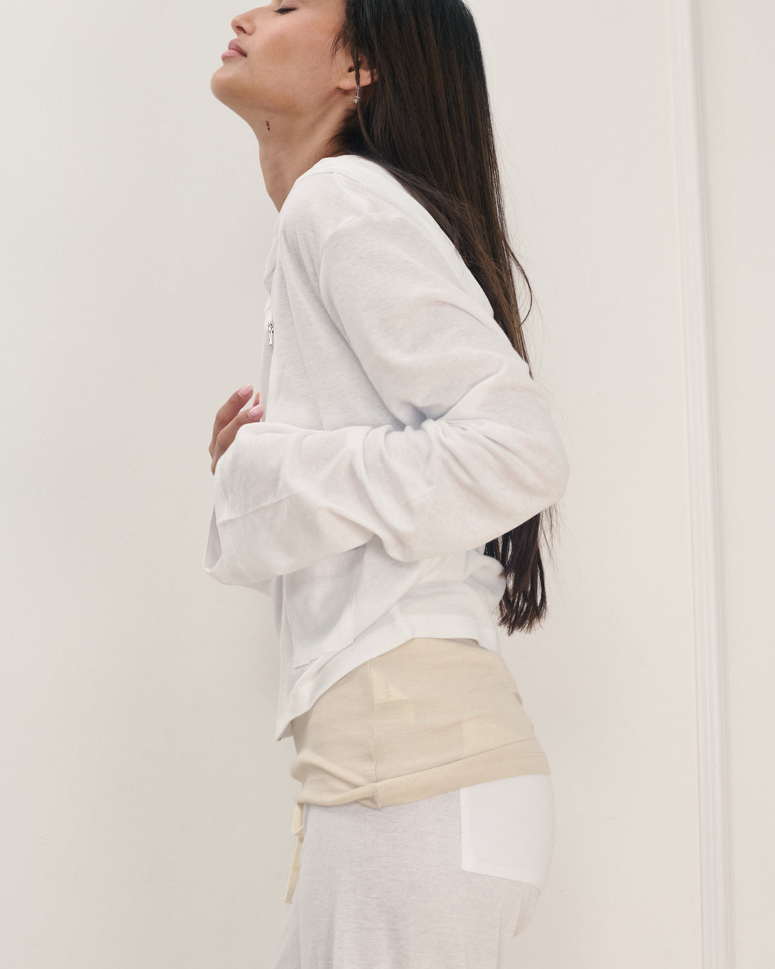 AUDREY CARDIGAN WHITE
