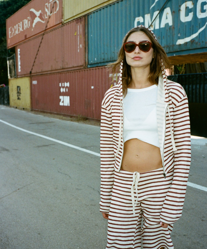 BALI RED STRIPES PANTS