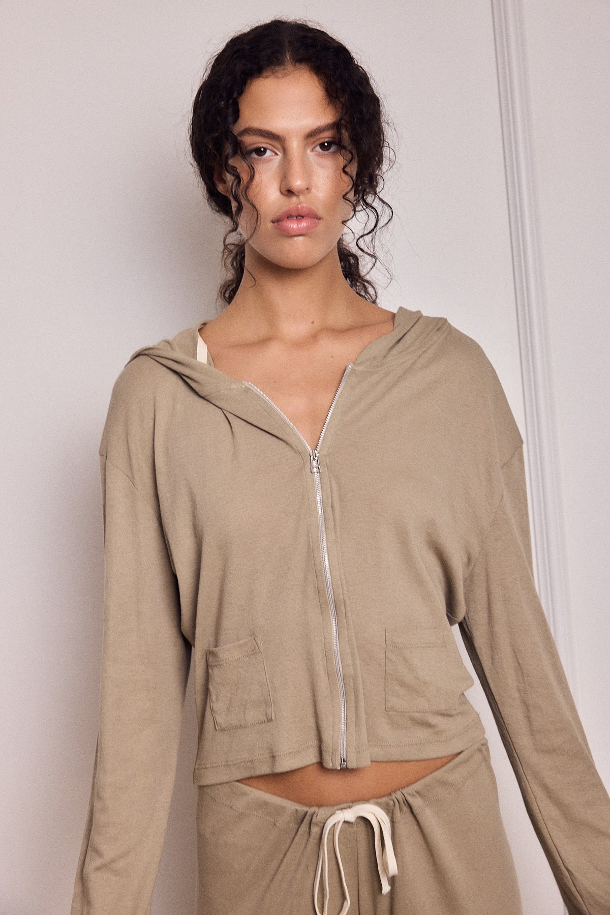 AUDREY CARDIGAN TAUPE