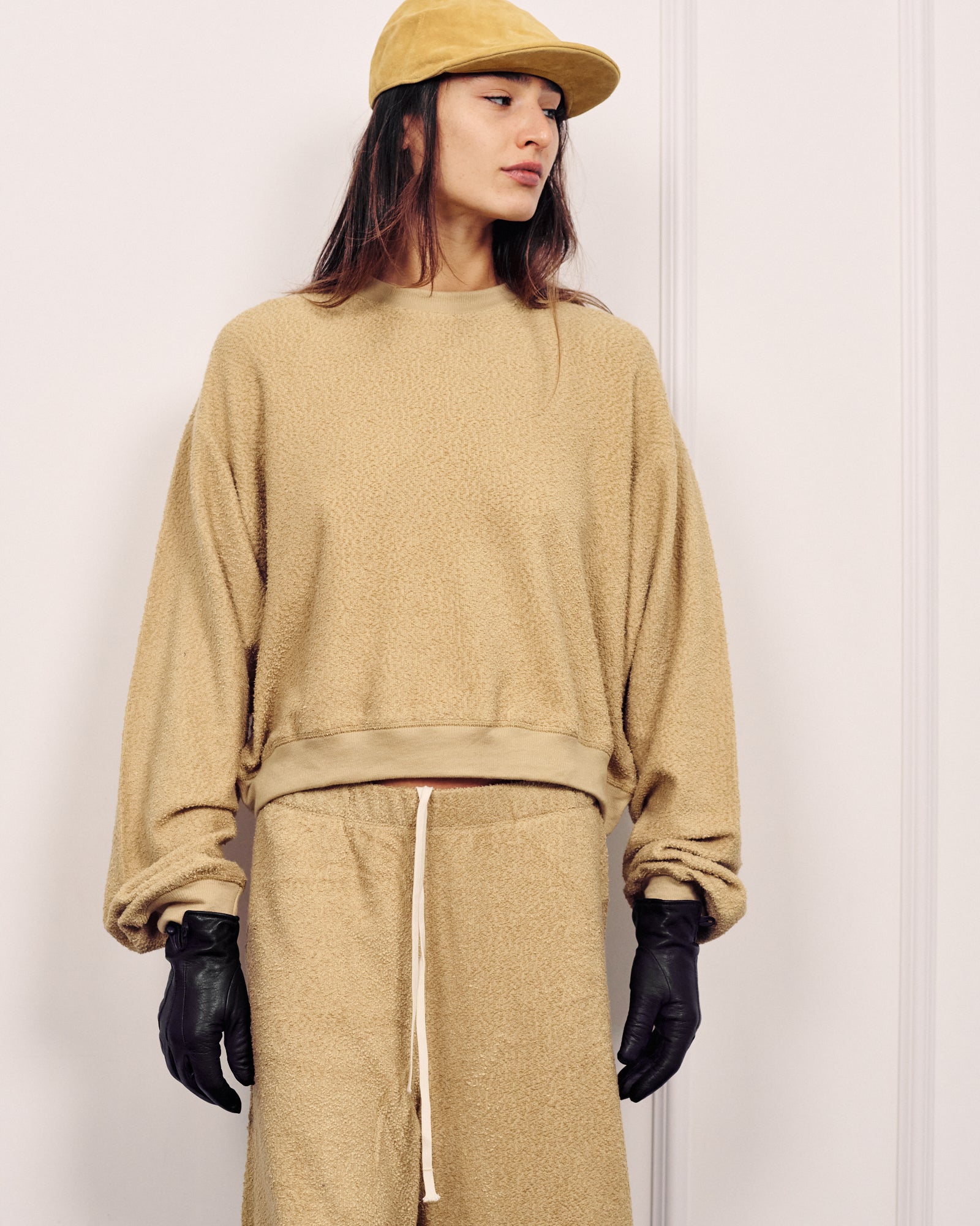ALBA WIDE SWEATSHIRT BAMBOO