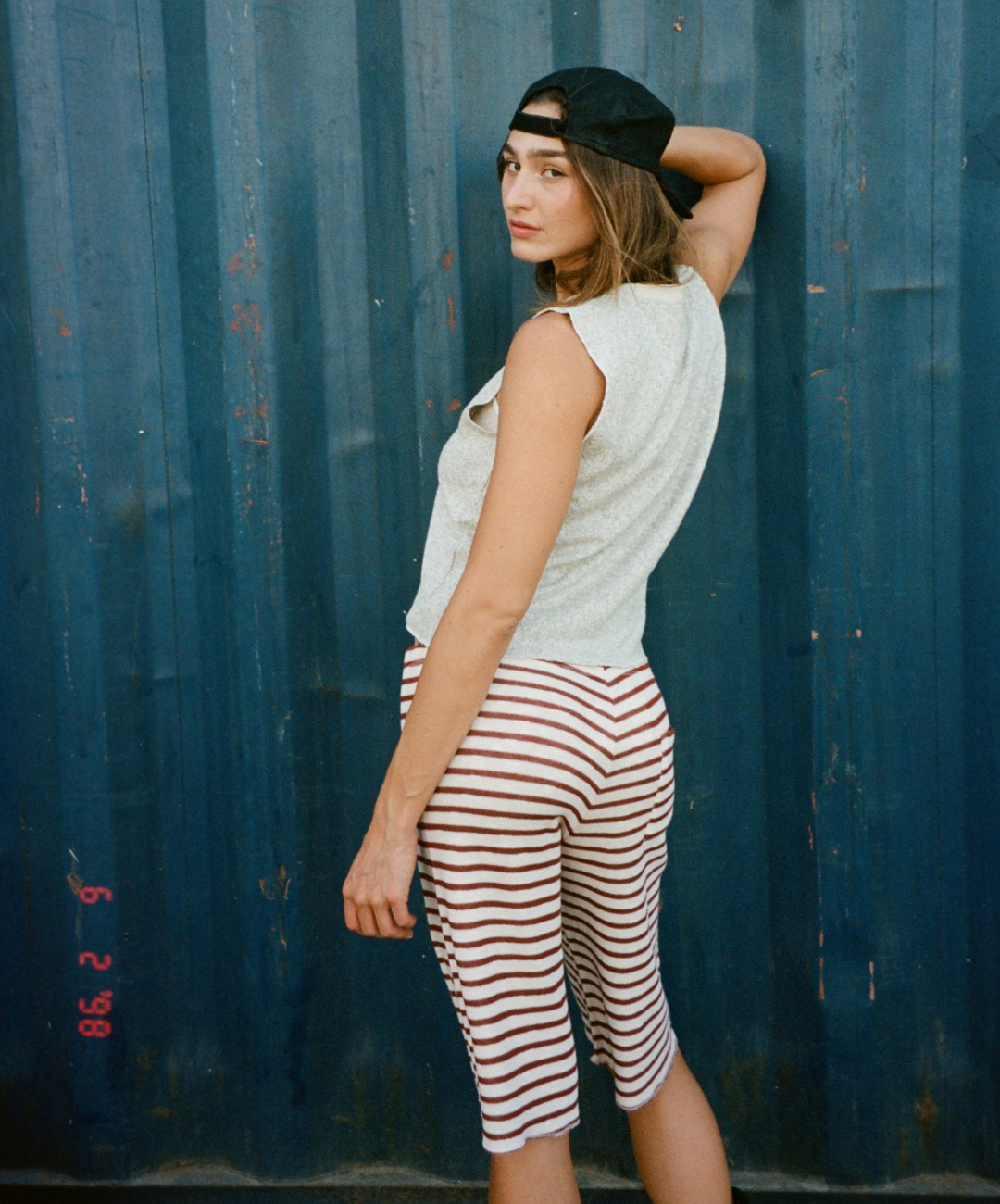 BALI PANTS RED STRIPES