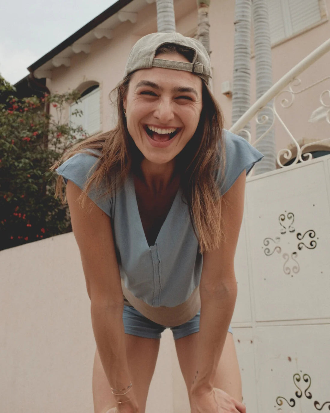 ALEXA LIGHT BLUE TOP