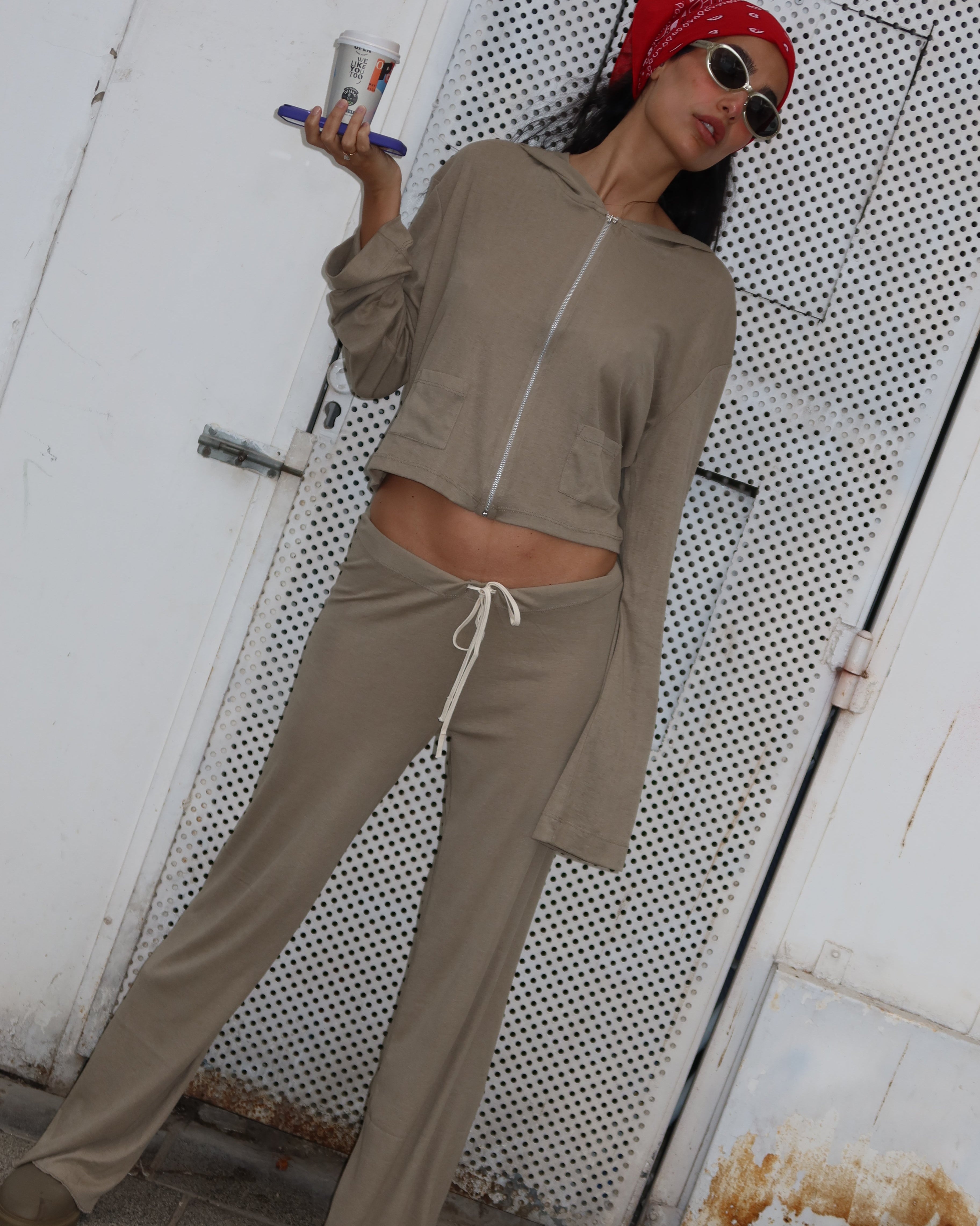 RUTH PANTS TAUPE