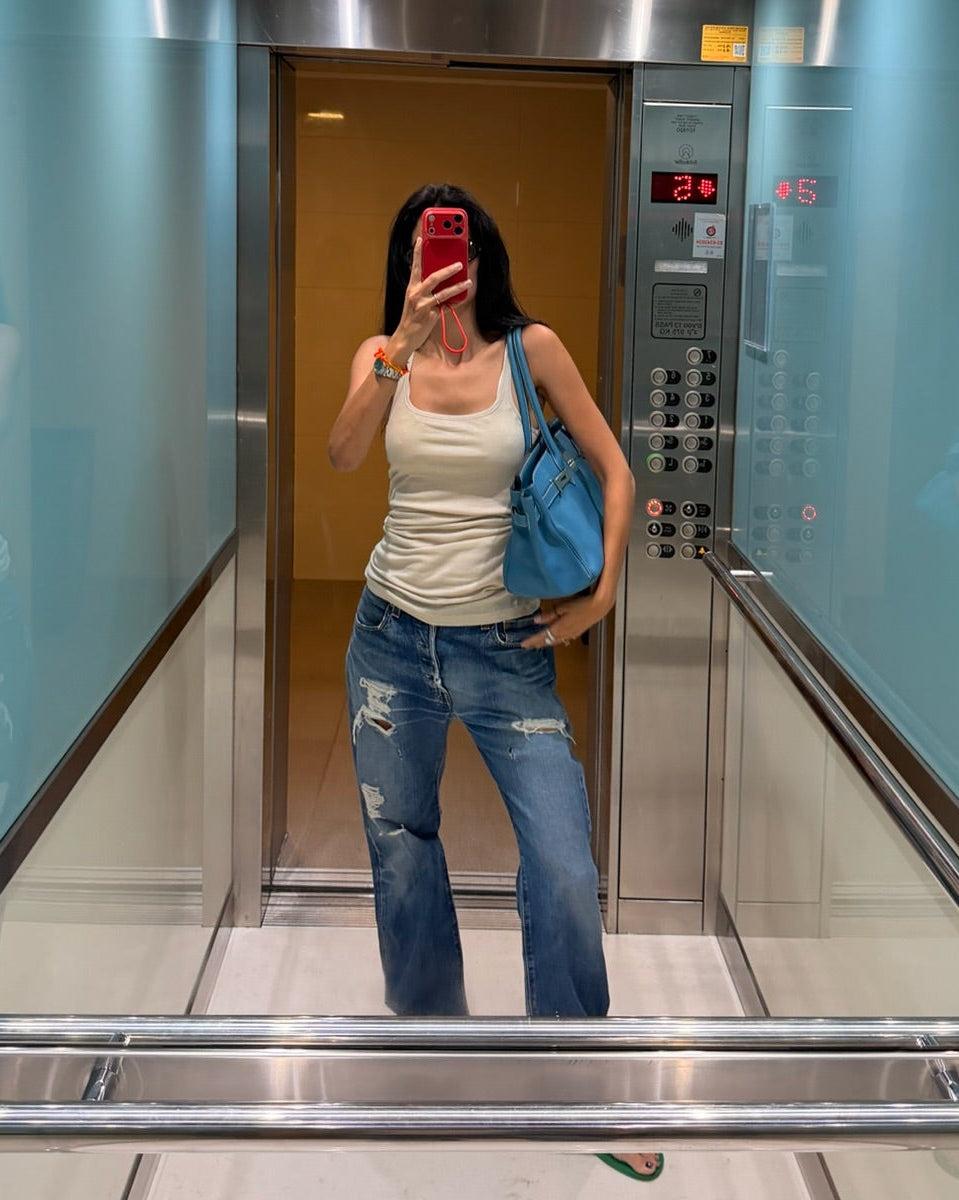 TONI TANK IVORY