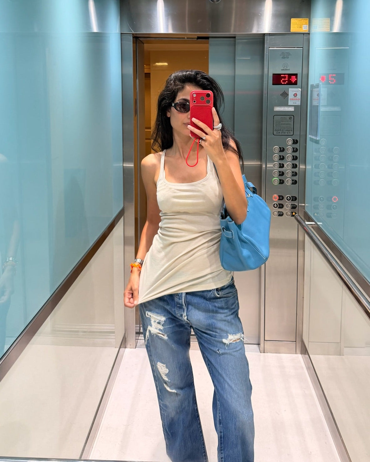 TONI TANK IVORY